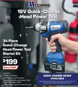 Repco 34 Piece Quick-Change Head Power Tool Starter Kit offer