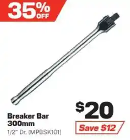 Repco Breaker Bar 300mm offer