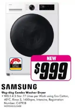 The Good Guys Combo Washer Dryer offer
