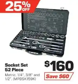 Repco Socket Set 52 Piece offer