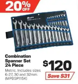 Repco Combination Spanner Set 24 Piece offer