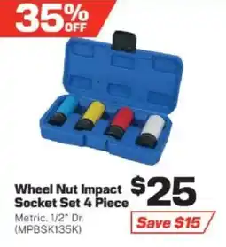 Repco Wheel Nut Impact Socket Set 4 Piece offer