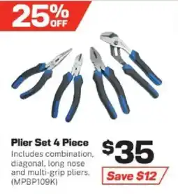 Repco Plier Set 4 Piece offer