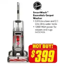 The Good Guys SmartWash Essentials Carpet Washer offer