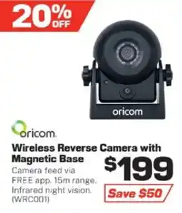Repco Wireless Reverse Camera with Magnetic Base offer