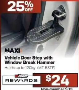 Repco Vehicle Door Step with Window Break Hammer offer