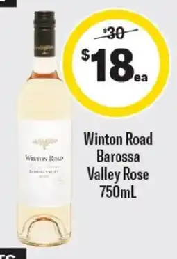 Liquorland Winton Road Barossa Valley Rose offer