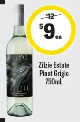 Liquorland Zilzie Estate Pinot Grigio offer