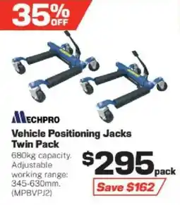Repco Vehicle Positioning Jacks Twin Pack offer