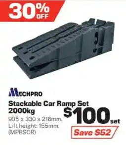 Repco Stackable Car Ramp Set offer