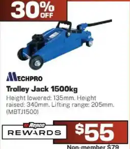 Repco Trolley Jack offer