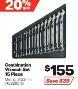 Repco Combination Wrench Set 15 Piece offer