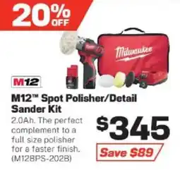 Repco M12 Spot Polisher/Detail Sander Kit offer
