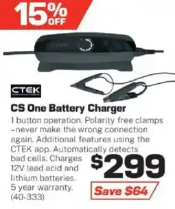 Repco CS One Battery Charger offer
