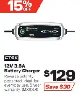 Repco 12V 3.8A Battery Charger offer