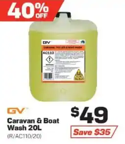 Repco Caravan & Boat Wash offer