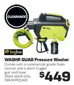 Repco WASHR QUAD Pressure Washer offer