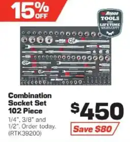 Repco Combination Socket Set 102 Piece offer
