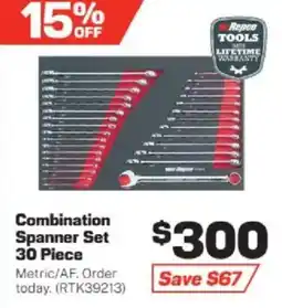 Repco Combination Spanner Set 30 Piece offer