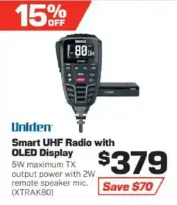 Repco Smart UHF Radio with OLED Display offer