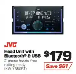 Repco Head Unit with Bluetooth & USB offer