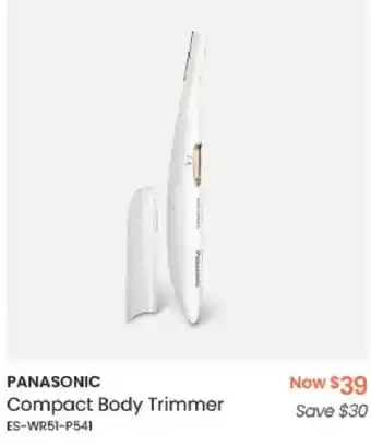 PANASONIC Compact Body Trimmer