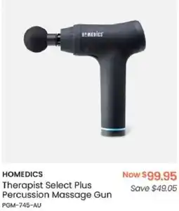 Myer HOMEDICS Therapist Select Plus Percussion Massage Gun offer