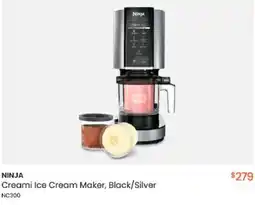 Myer NINJA Creami Ice Cream Maker, Black/Silver offer