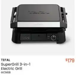 Myer TEFAL SuperGrill 3-in-1 Electric Grill offer