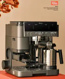Myer Ninja Luxe Cafe Manual Espresso Machine, Gunmetal offer