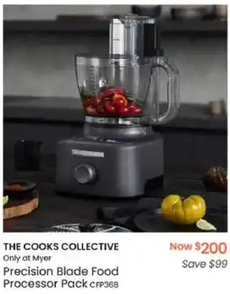 Myer The cooks collective Only at Myer Precision Blade Food Processor Pack offer