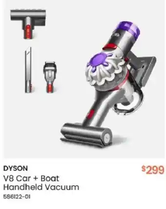 Dyson V8 Car + Boat Handheld Vacuum