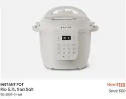 Myer INSTANT POT Rio Sea Salt offer