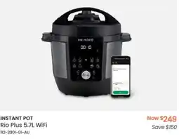 Myer INSTANT POT Rio Plus WiFi offer