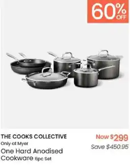 Myer THE COOKS COLLECTIVE One Hard Anodised Cookware offer