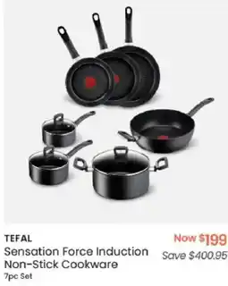 Myer TEFAL Sensation Force Induction offer