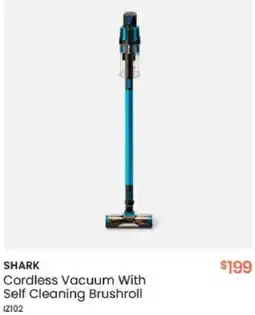Myer SHARK Cordless Vacuum With Self Cleaning Brushroll offer