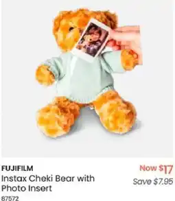 Myer FUJIFILM Instax Cheki Bear with Photo Insert offer