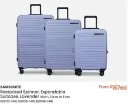 Myer Samsonite offer