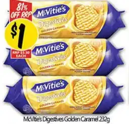 NQR McVitie's Digestives Golden Caramel offer