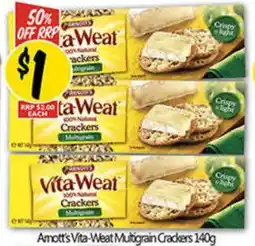 NQR Amott's Vita-Weat Multigrain Crackers offer