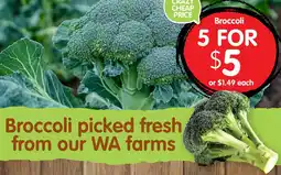 Spudshed Broccoli offer