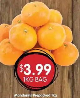 Spudshed Mandarins Prepacked offer