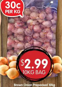 Spudshed Brown Onion Prepacked offer