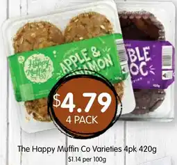 Spudshed The Happy Muffin Co Varieties offer