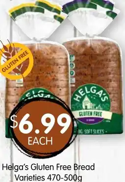Spudshed Helga's Gluten Free Bread Varieties offer