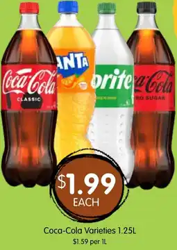 Spudshed Coca-Cola Varieties offer