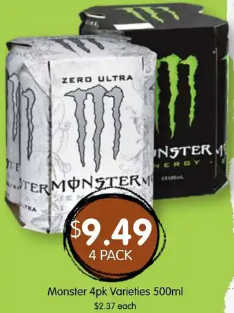 Spudshed Monster Varieties offer