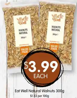 Spudshed Eat Well Natural Walnuts offer