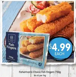 Spudshed Fisherman's Choice Fish Fingers offer
